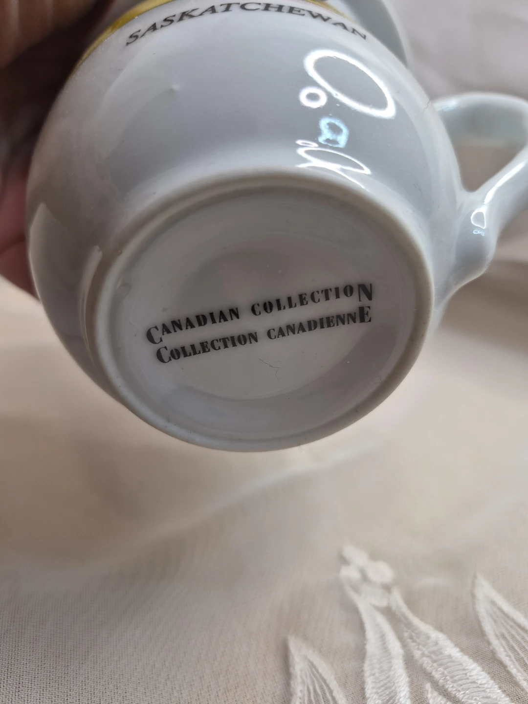 Canadian Collection Saskatchewan Porcelain Mug with Lid - photo 4
