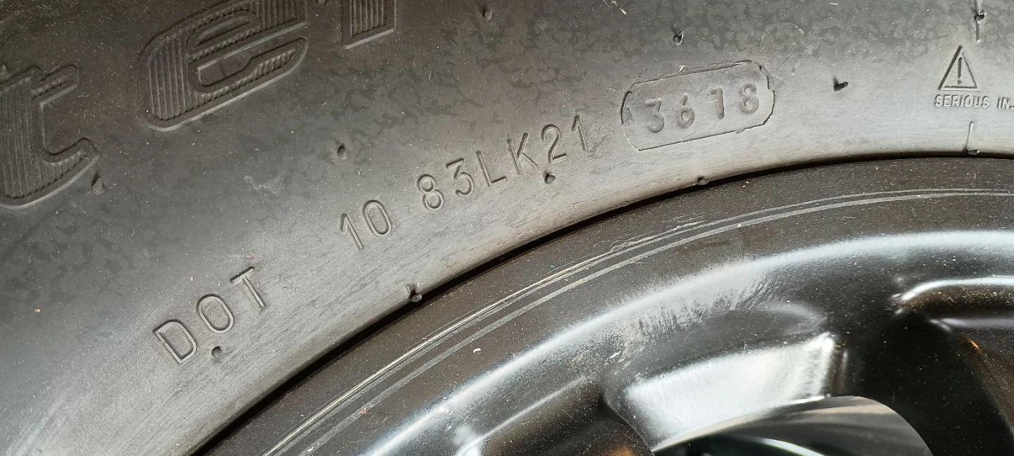 Used Tires and Rims - 245/60R18