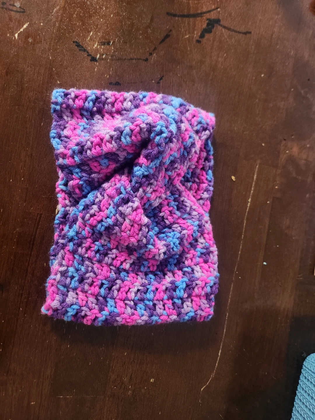 Handmade Crocheted Ear Warmer Headband - photo 2