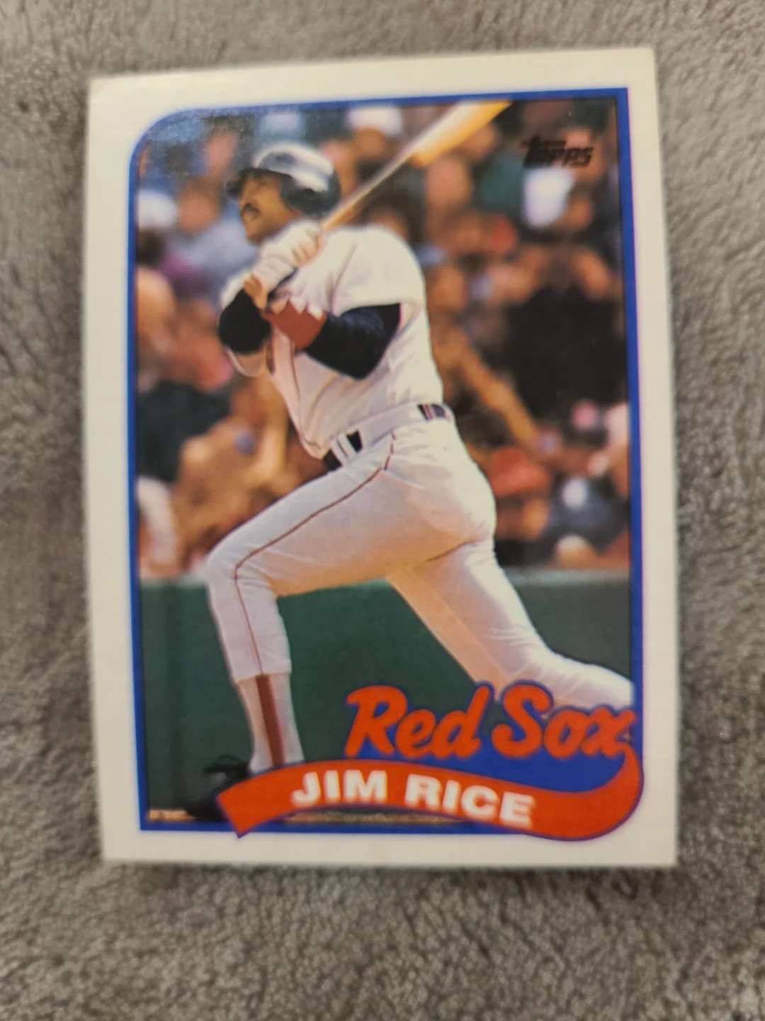 1989 Topps Jim Rice Baseball Card