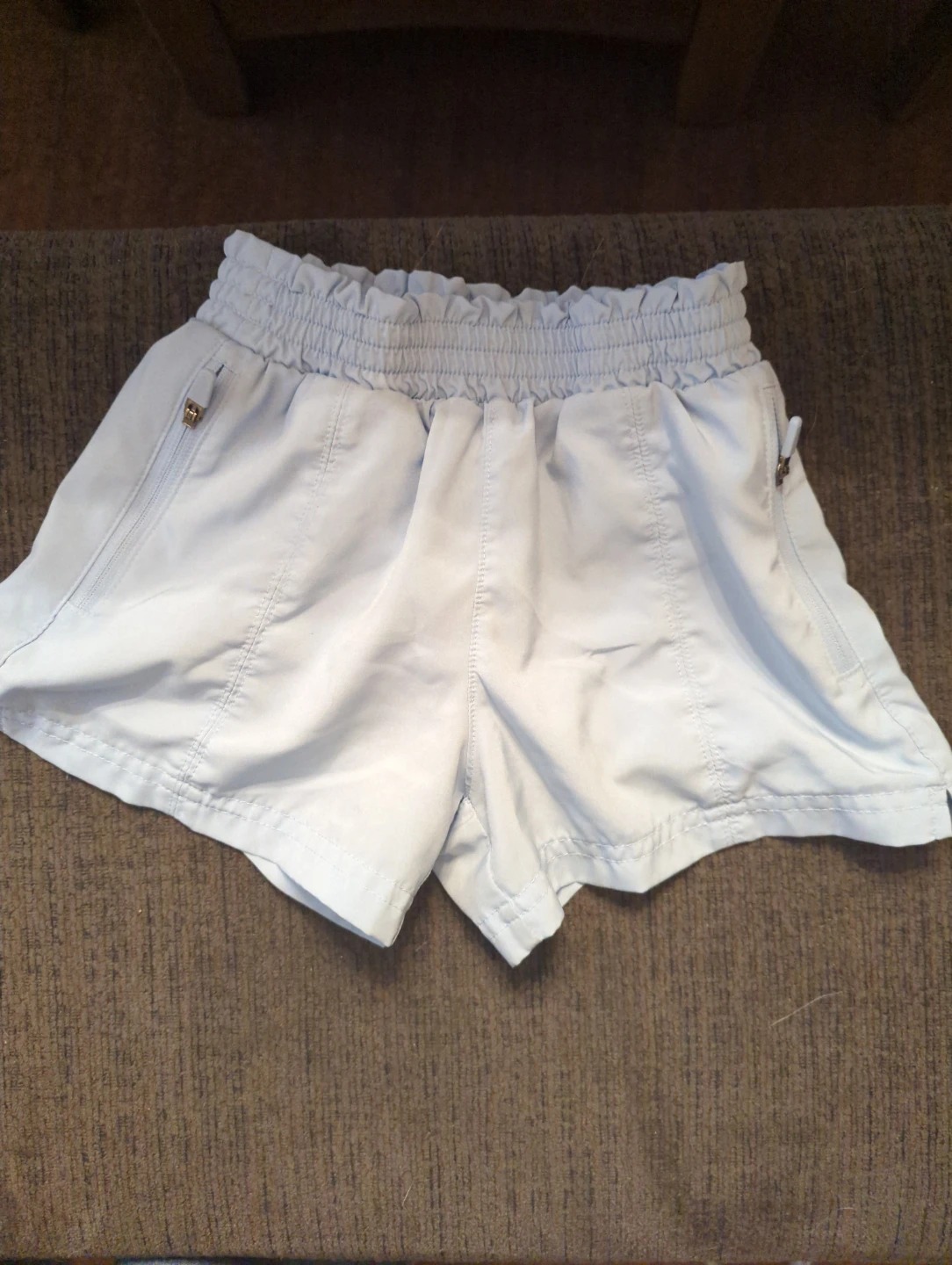 Light Blue Athletic Shorts Size TP (5)