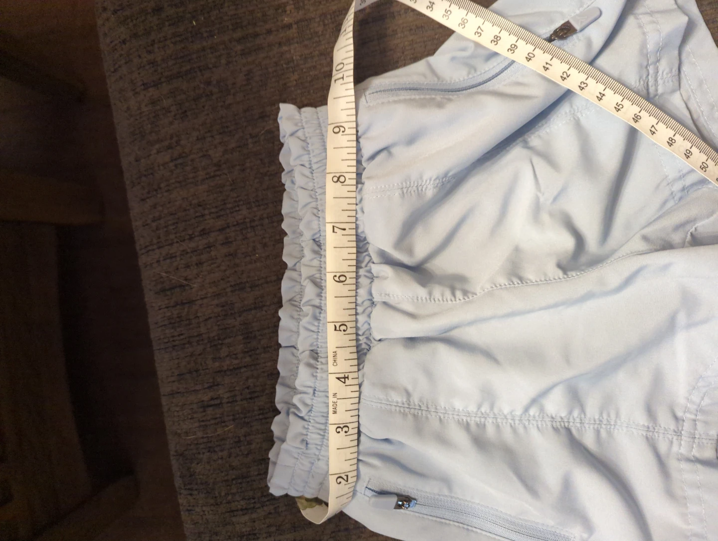 Light Blue Athletic Shorts Size TP (5) - photo 5