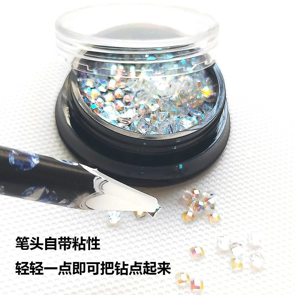 Nail Art Rhinestones - Iridescent AB Crystal Mix