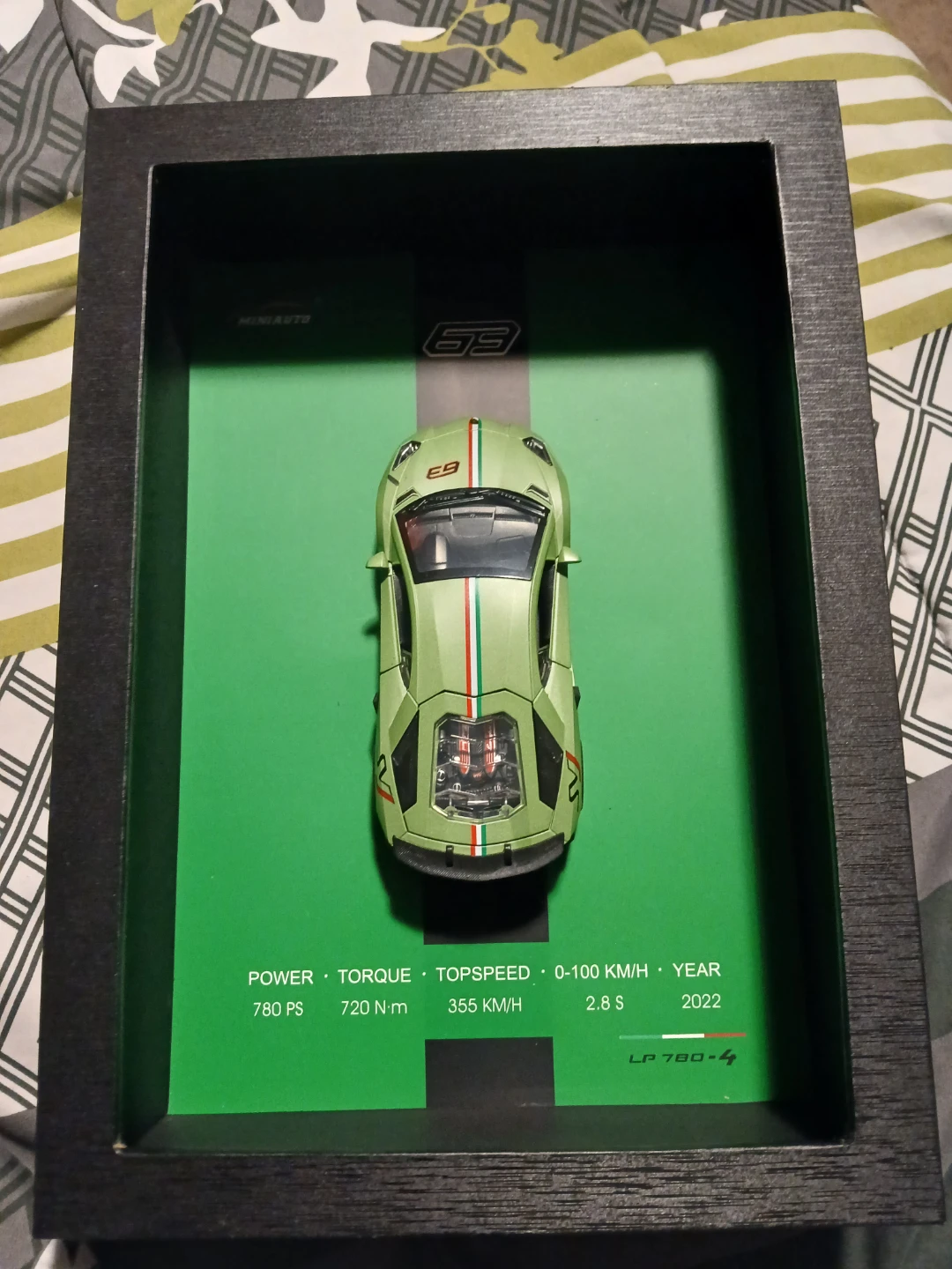 MINIAUTO Lamborghini LP 780-4 Model Car