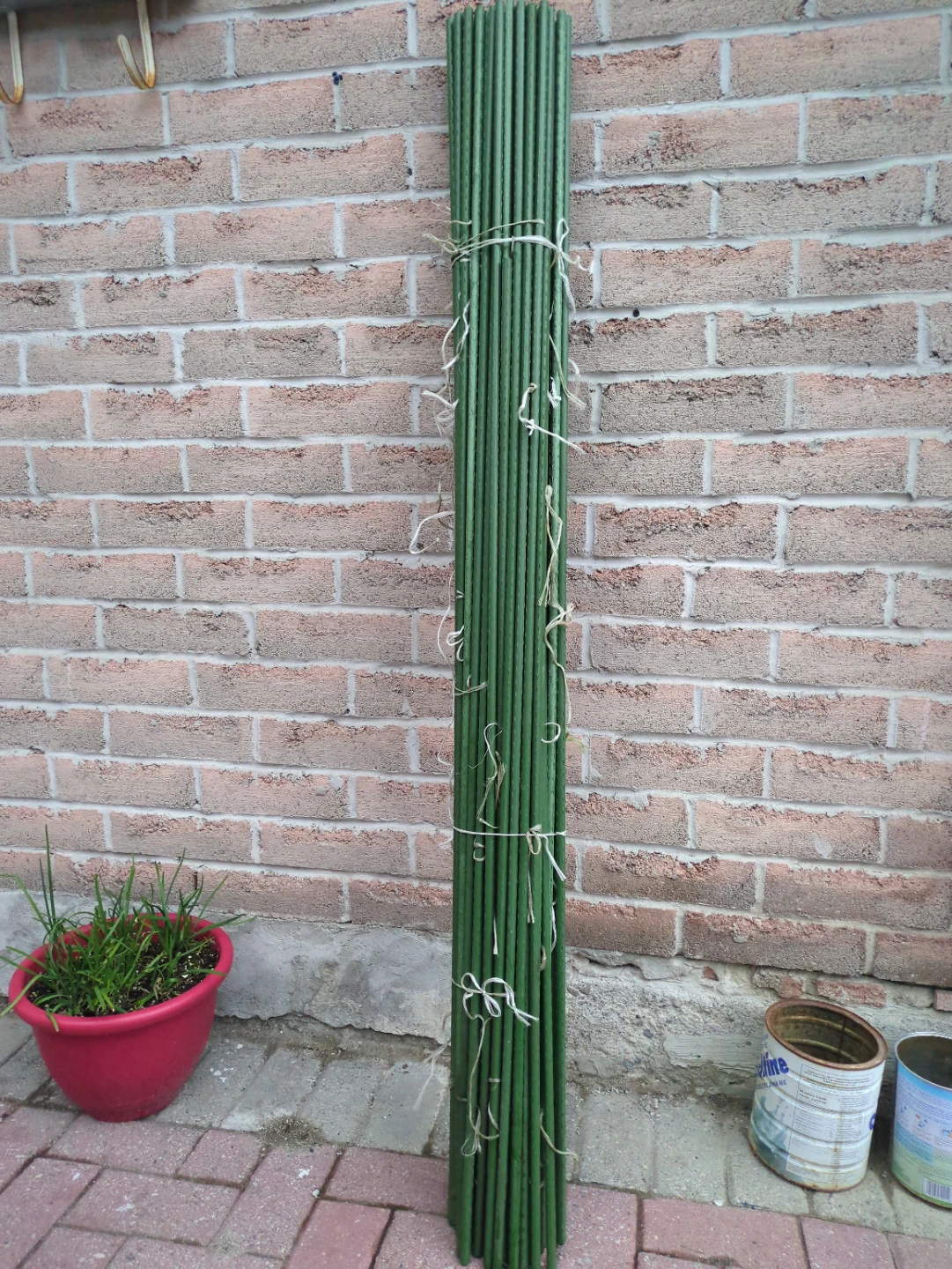 Green Garden Stake - photo 2