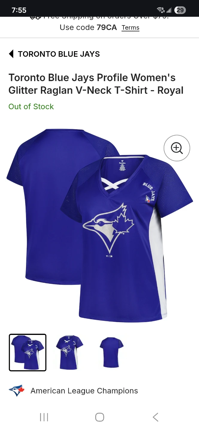 Fanatics Toronto Blue Jays Women's V-neck