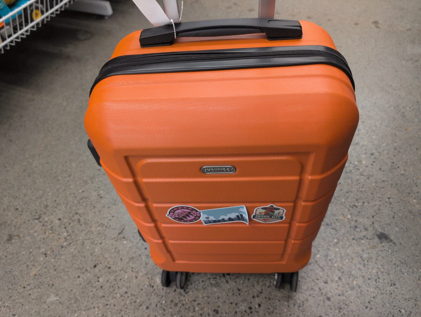 SHOWKOO Orange Hardside Spinner Suitcase - photo 3
