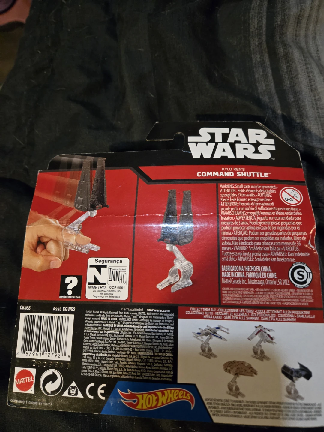 Hot Wheels Star Wars Kylo Ren's Command Shuttle Die-Cast Vehicle - photo 2