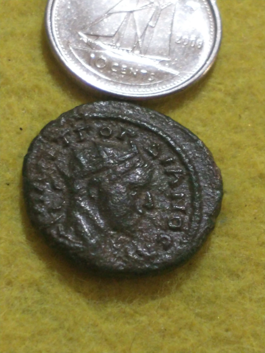 Nice 238-244 Gordian III ancient Roman bronze provincial coin - photo 3
