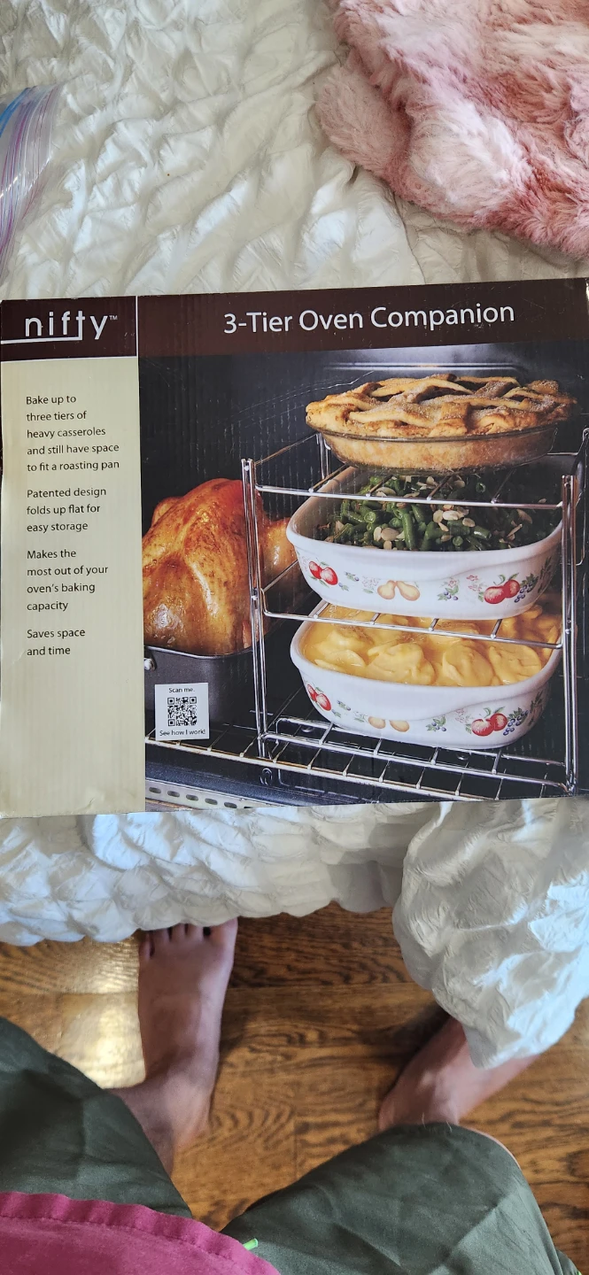 Nifty 3-Tier Oven Companion - photo 2