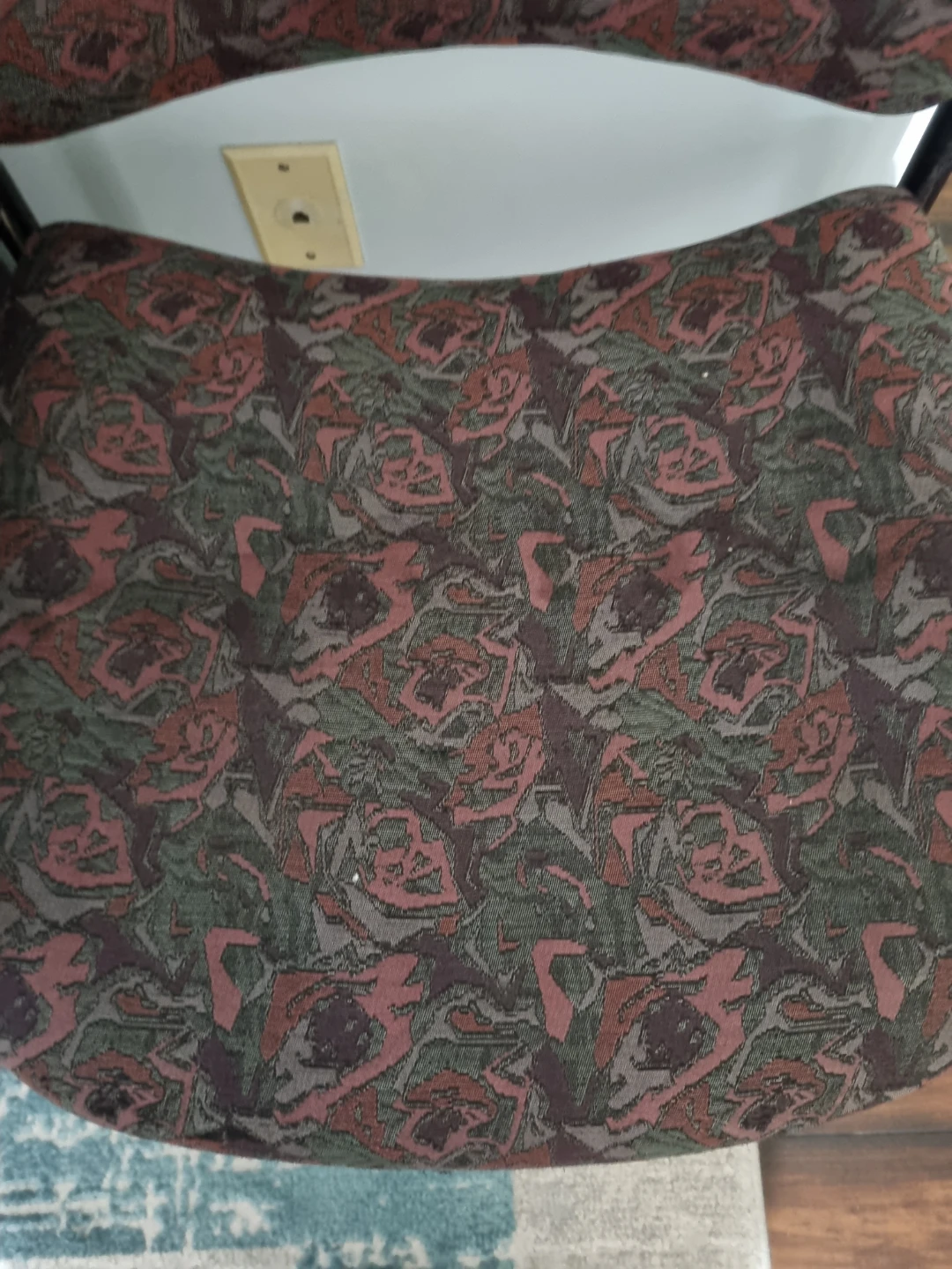 Free- Floral Upholstered Office Chair - photo 4