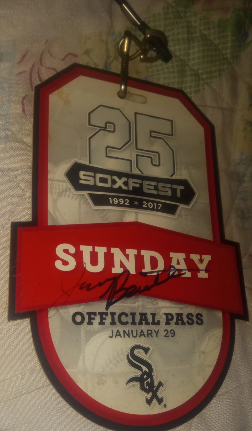 Chicago White Sox SoxFest 2017 Jason Benetti Signed - photo 2