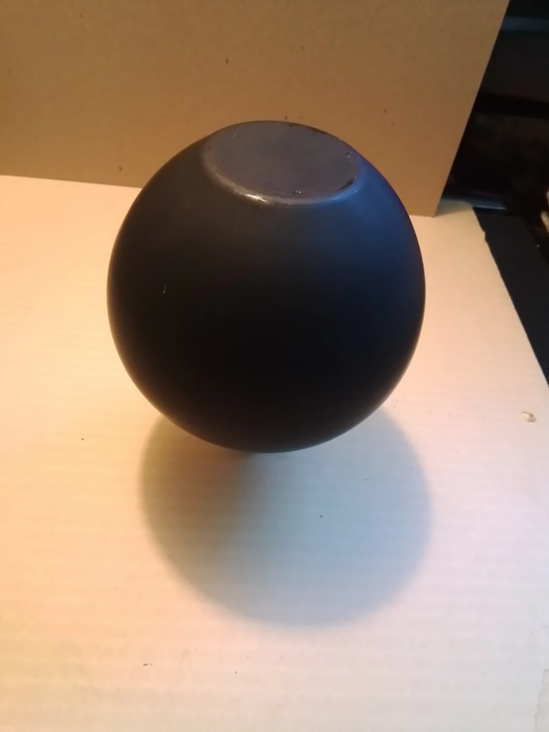 Vintage Sasaki Japan Black Crystal Vase 5x 7" - photo 5