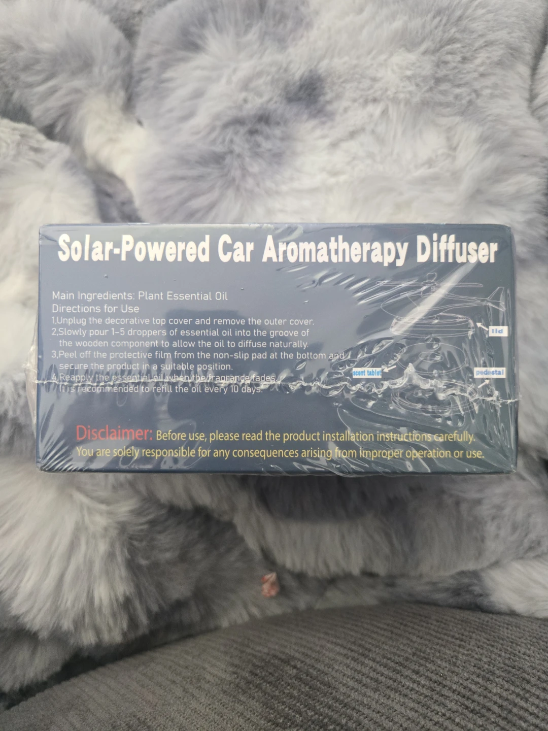 Solar-Powered Car Aromatherapy Diffuser - photo 3