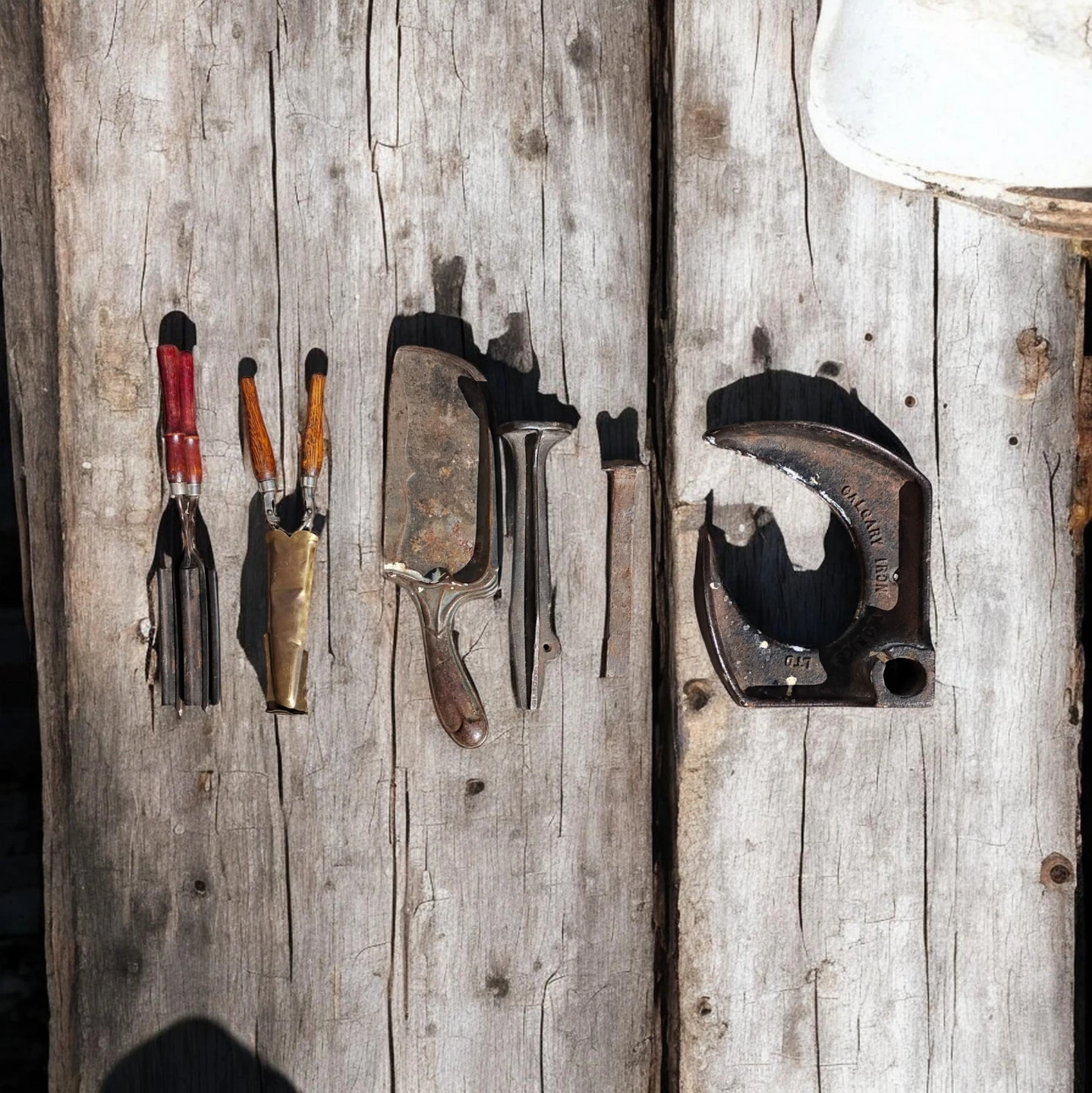 Antique Blacksmith & Cobbler Tools Set