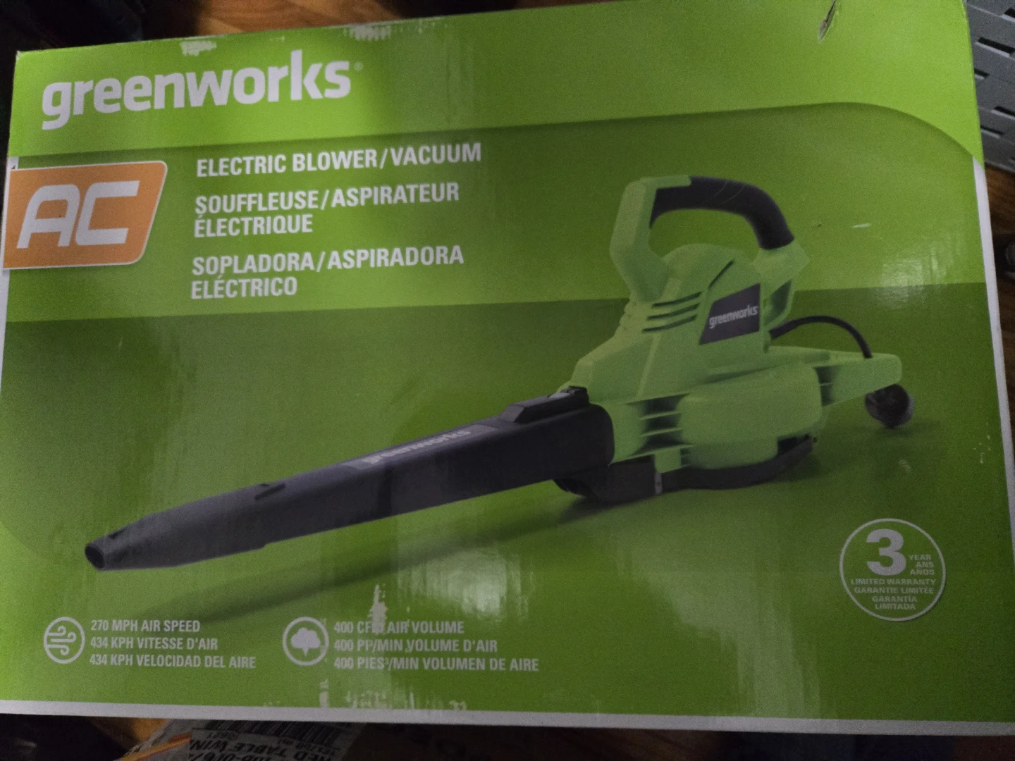 Electric Leaf Blower/Vacuum - photo 3