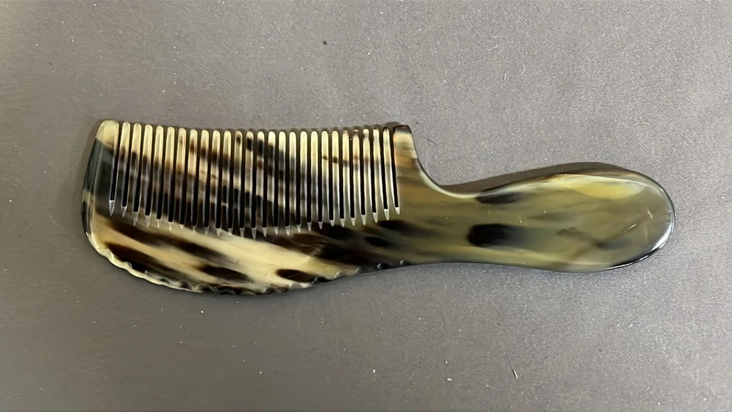 Premium Natural Ox Horn Hair Comb