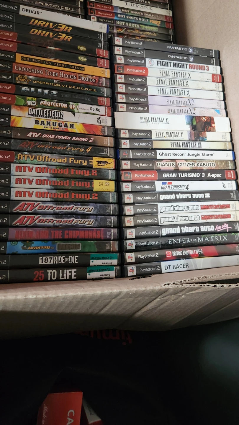 PS2 Games for Sale! (List and prices in description) 🌱
