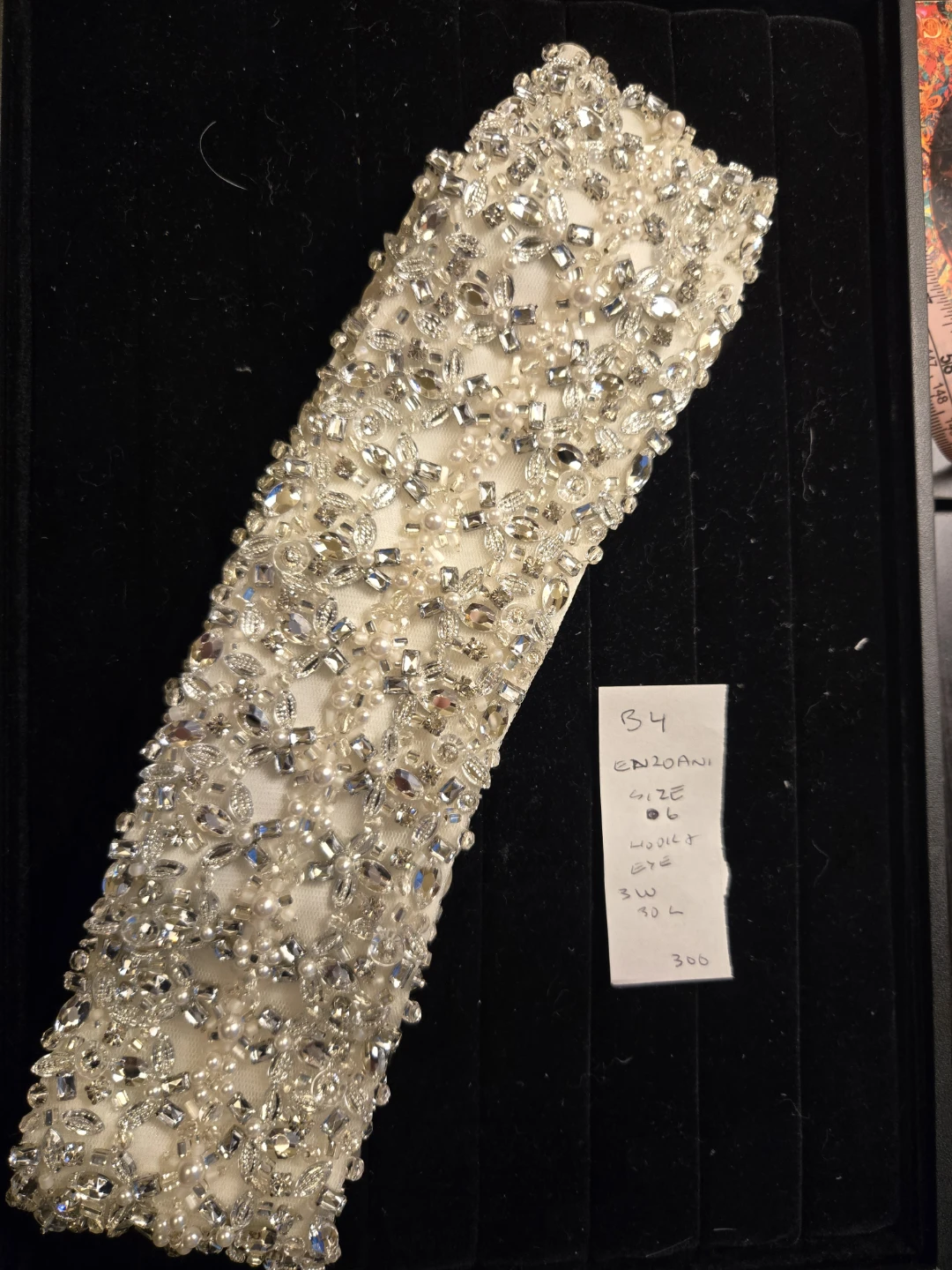 Enzoani Beaded Bridal Sash - photo 4