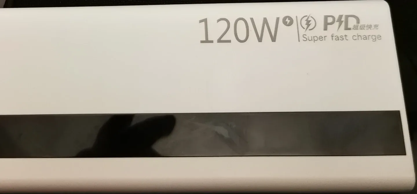120W 50000mAh Power Bank Super Fast Charge