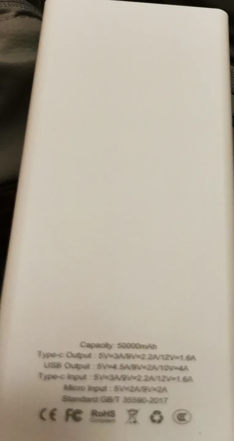 120W 50000mAh Power Bank Super Fast Charge - photo 2
