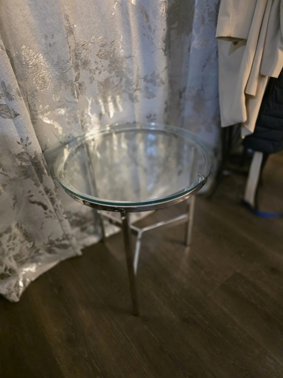 Glass Top Accent Table - photo 2