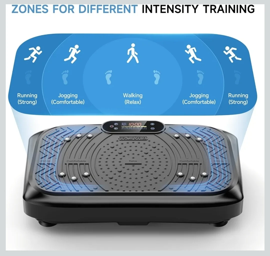 Taevno Vibration Plate Exercise Machine with Remote, and more - photo 3