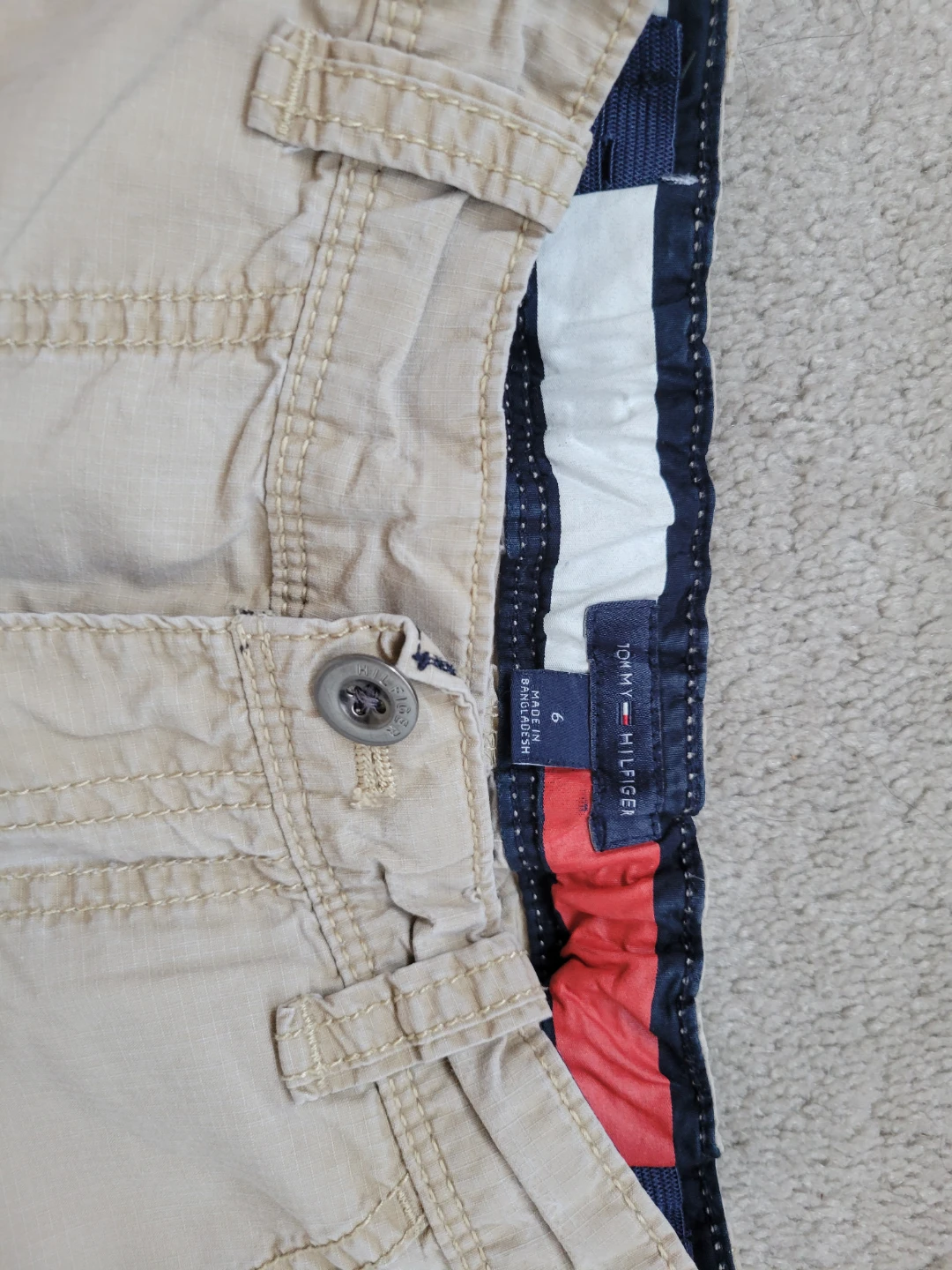 Tommy Hilfiger Kids Cargo Pants Size 6 - photo 2