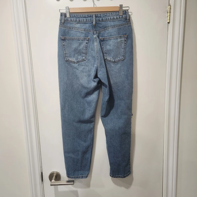 Top Shop Light Wash Mom Jeans Size 26 - photo 4