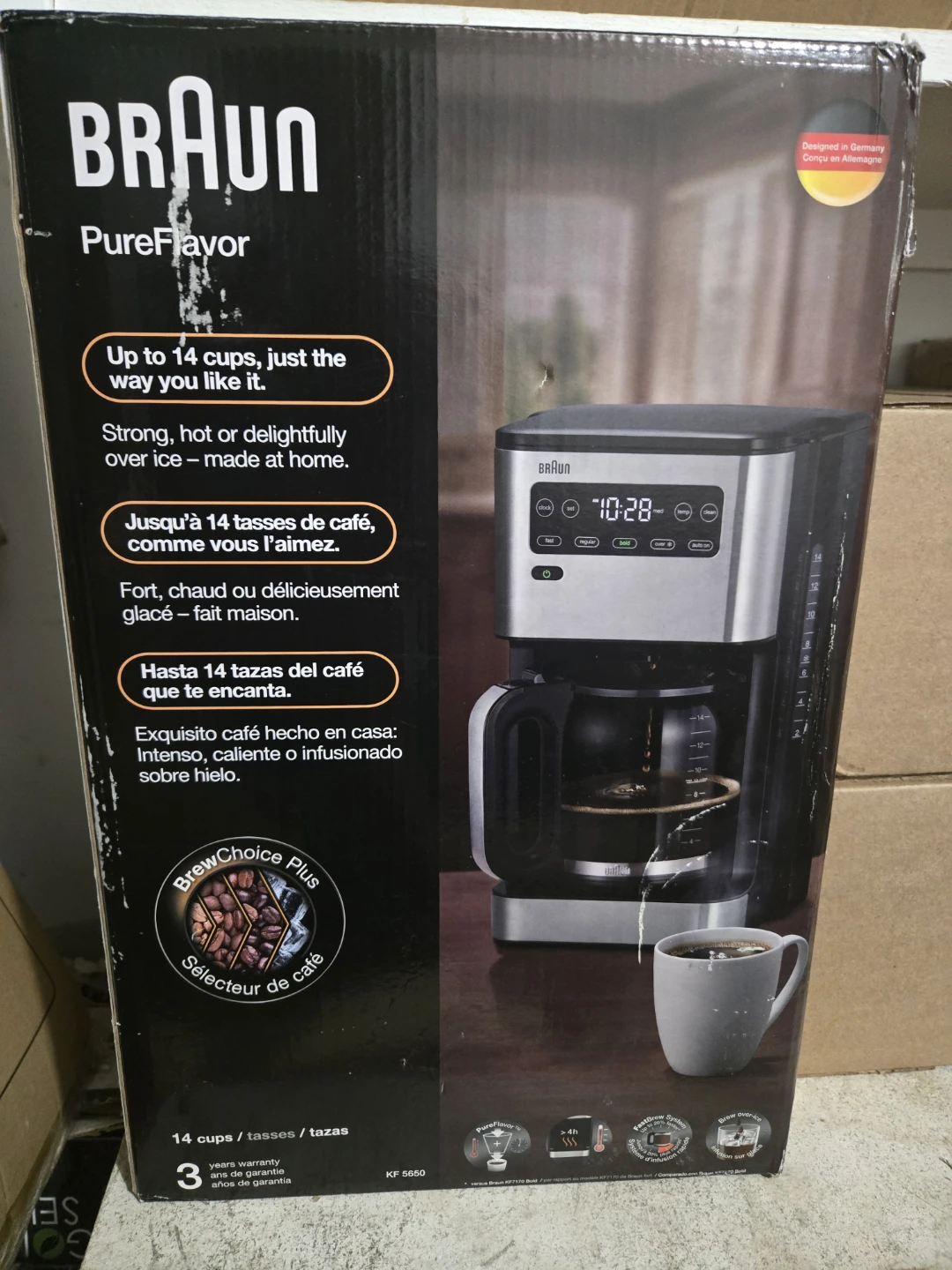 Braun PureFlavor 14-Cup Coffee Maker