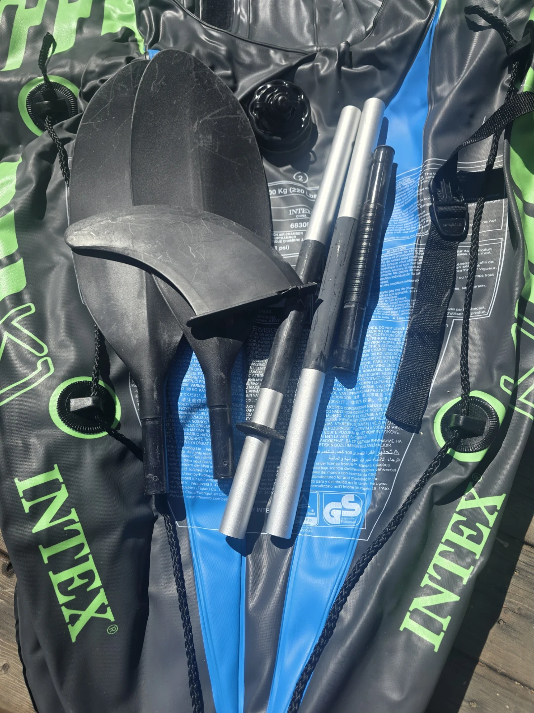 2 Intex Challenger K1 Kayaks - photo 3