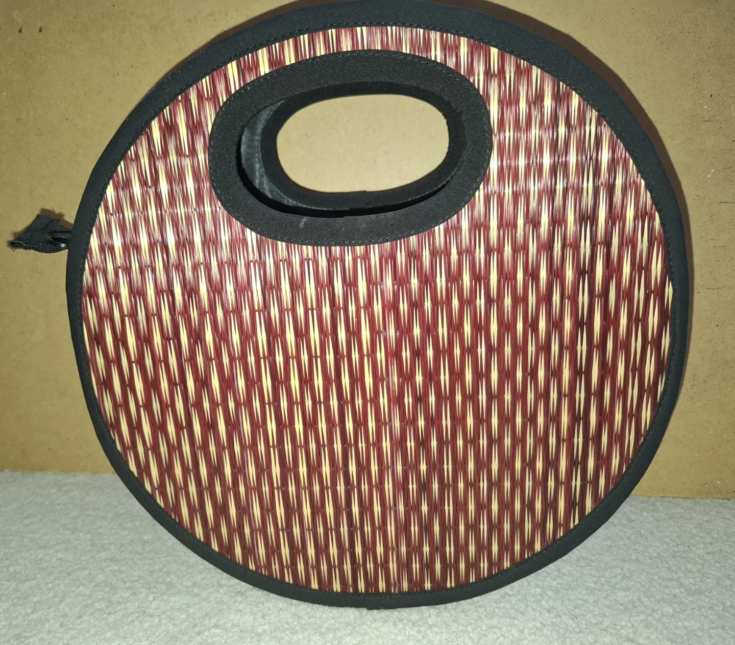 Trendy Woven Straw BOHO Circle Bag - photo 2
