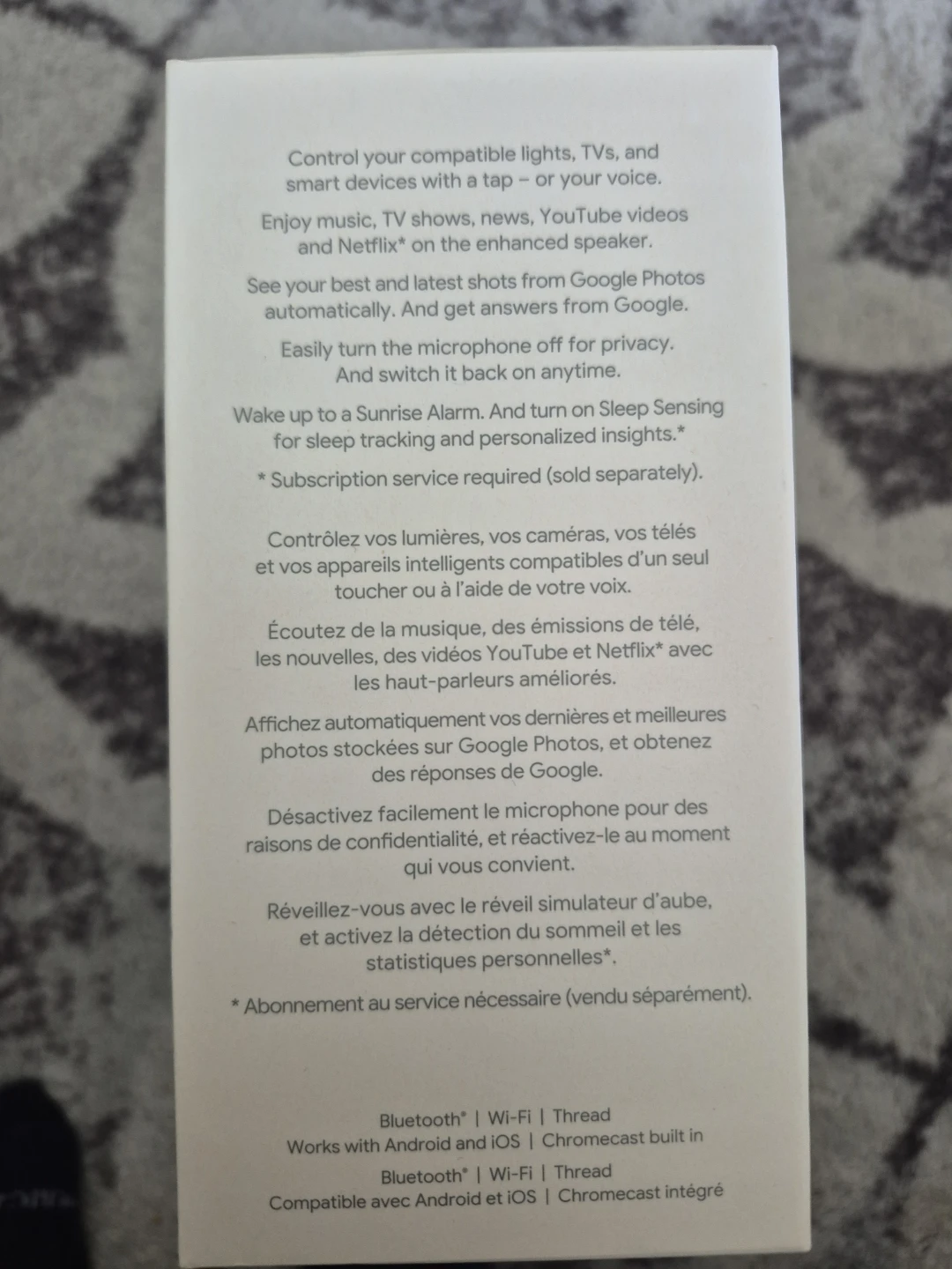 Google Nest Hub 2nd Gen for sale - photo 2