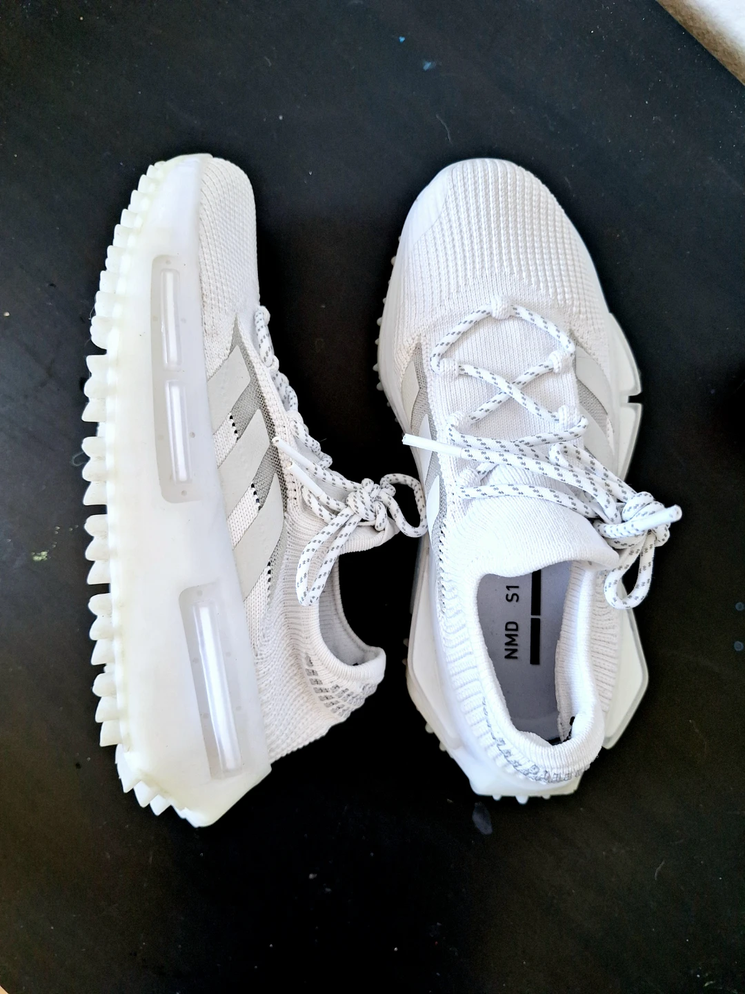 Adidas NMD S1 Shoes - White - Women Size 6