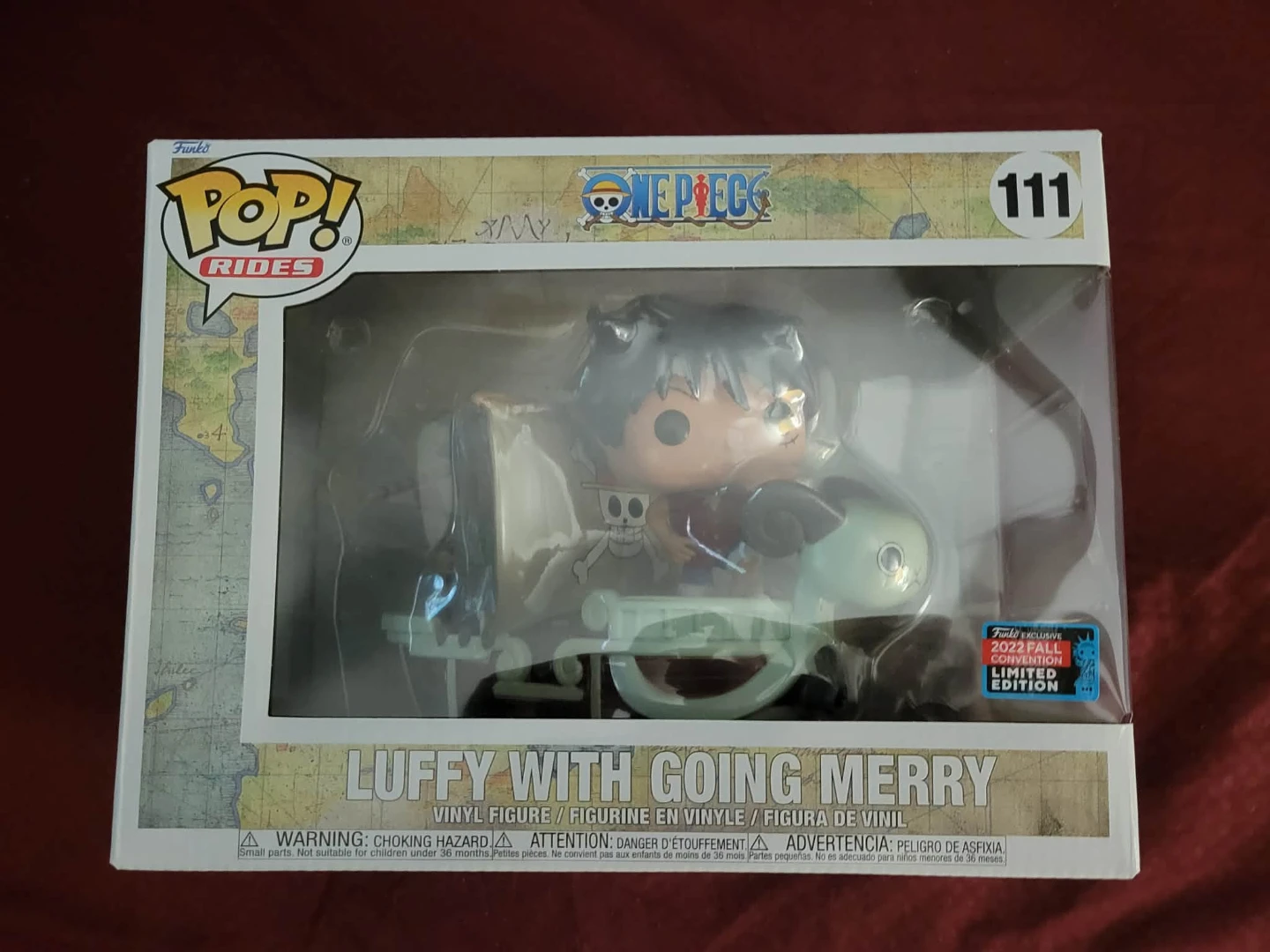 Funko Pop! Luffy with Going Merry (2022 Fall Convention Limited)