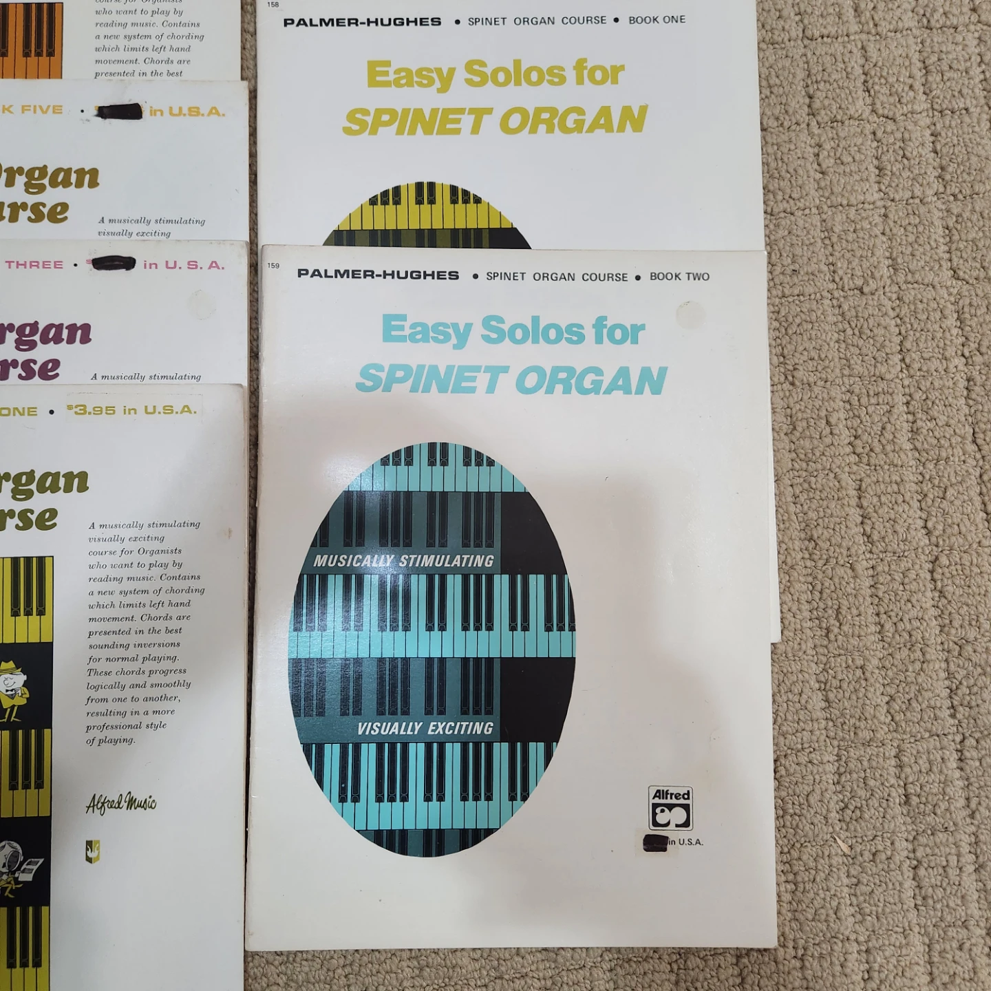 Palmer-Hughes Spinet Organ Course Books 1-8 +2 - photo 2