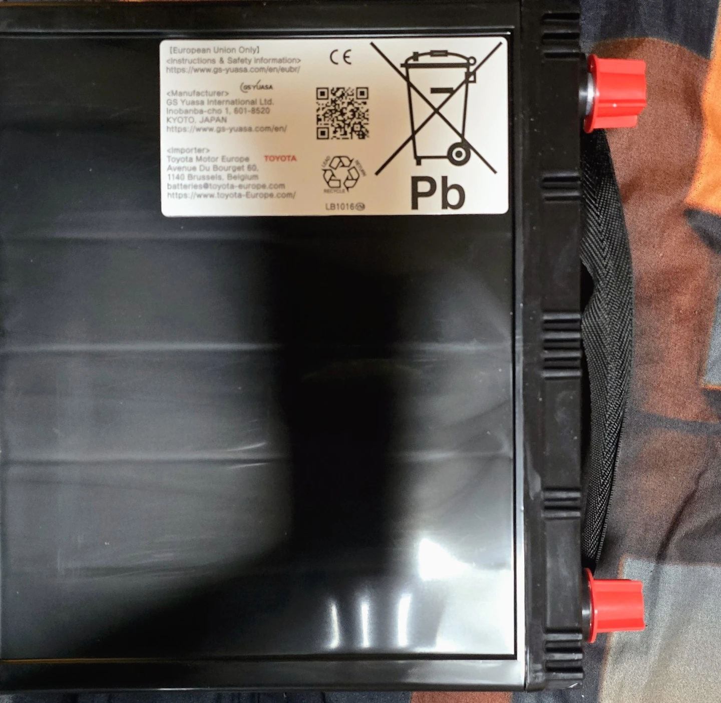 Vehicle Battery- Toyota  ( 28800-37092)