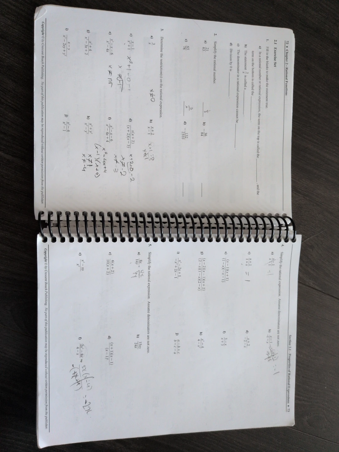Theory and Problems for Pre-Calculus 11 Textbook - photo 4
