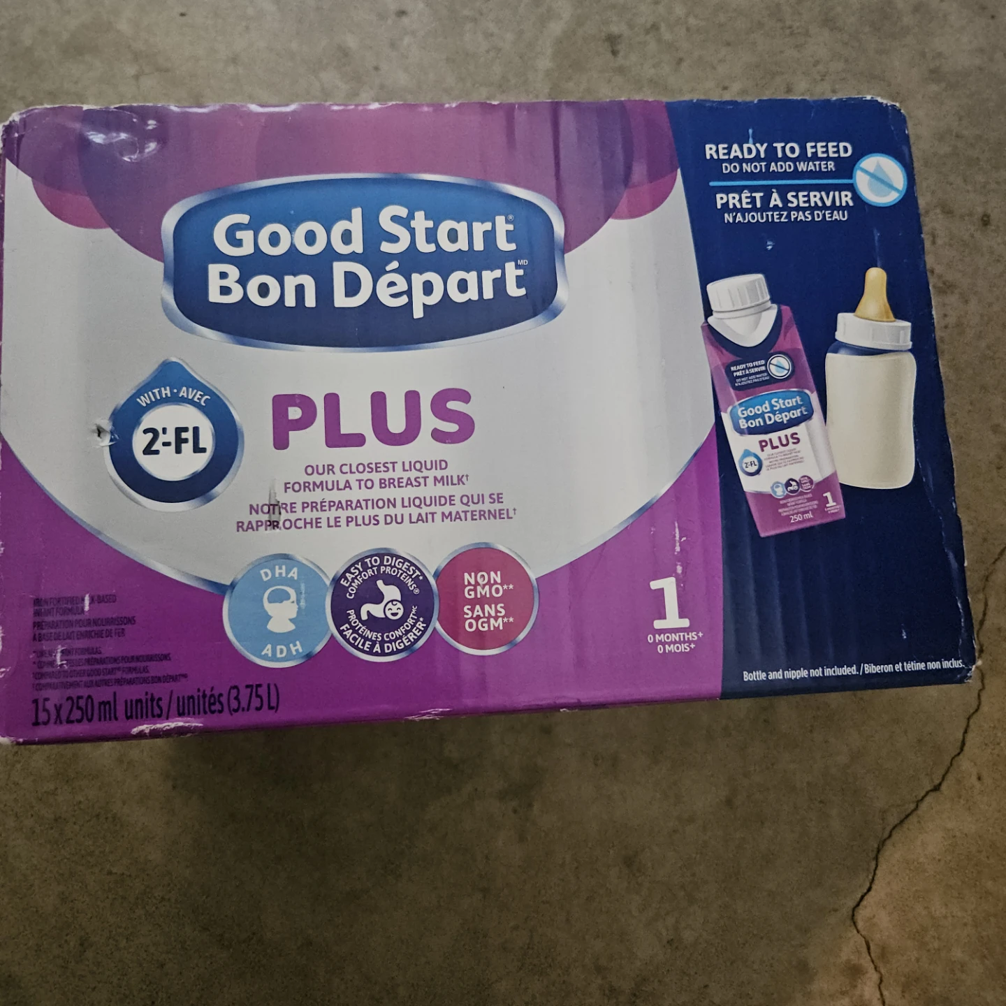 Good Start Bon Départ PLUS 15 x 250ml Liquid Formula