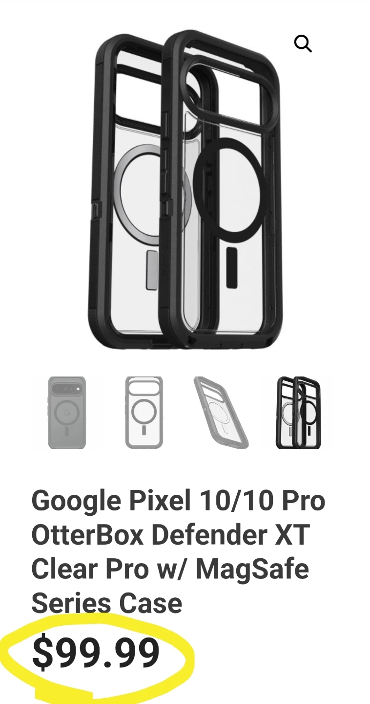 OtterBox Defender XT Clear Pro Case (MagSafe) - Pixel 10/10 Pro - photo 5