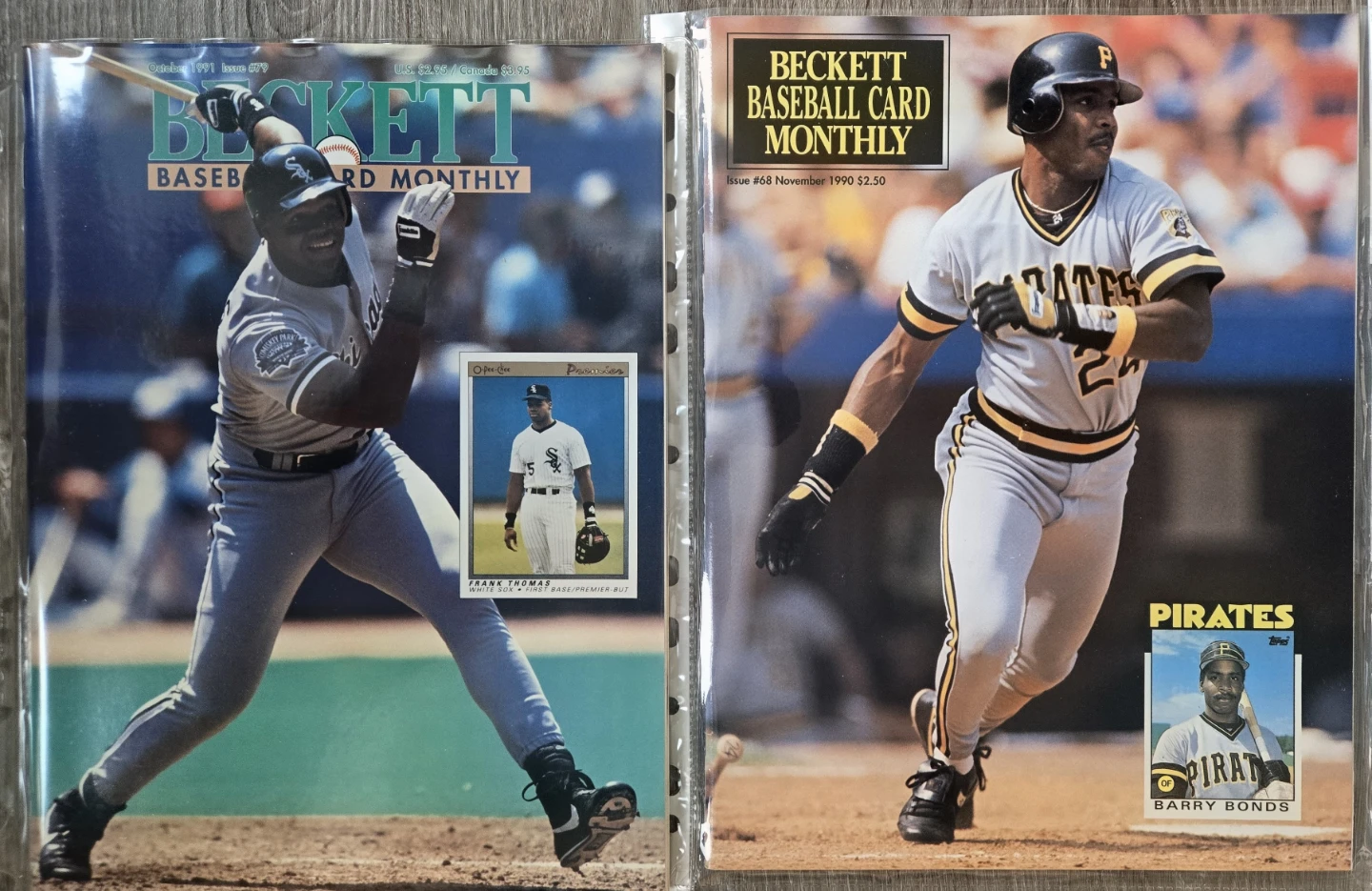 Griffey Jr, Ryan, Bonds, Thomas. 63 BB. Star Cards, 5 Becketts - photo 3