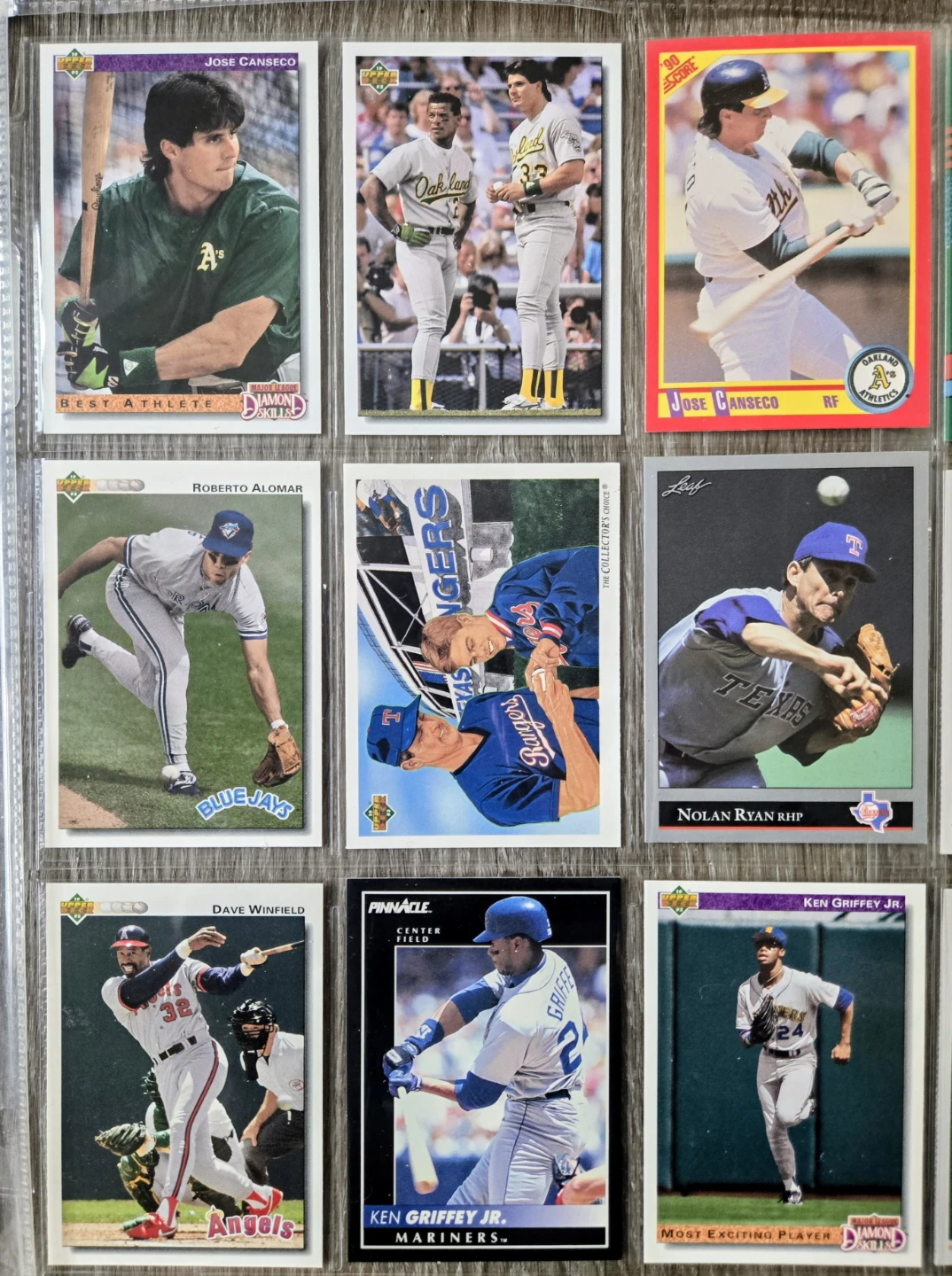 Griffey Jr, Ryan, Bonds, Thomas. 63 BB. Star Cards, 5 Becketts - photo 5
