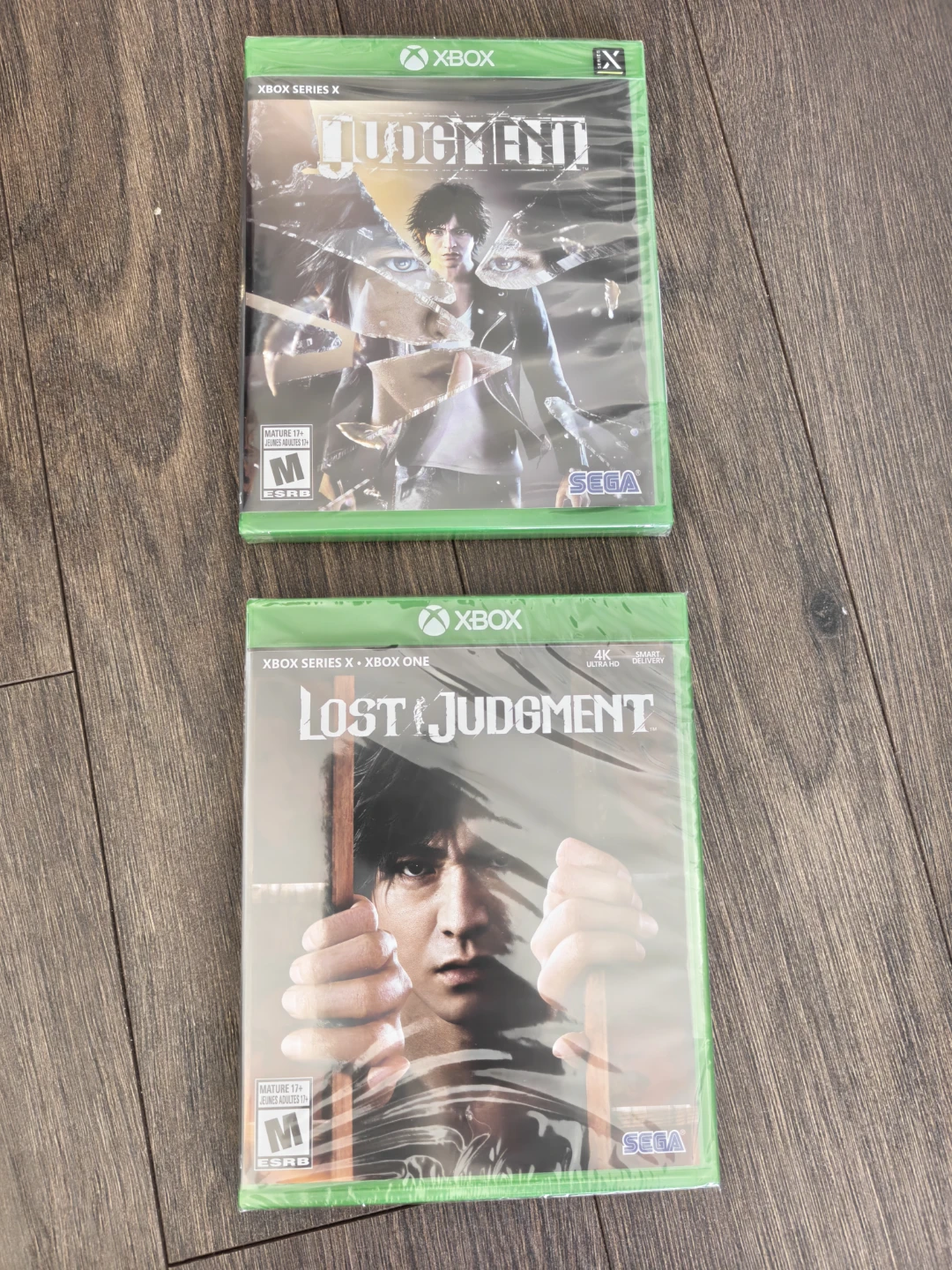 Judgment & Lost Judgment for Xbox series X / S (new)