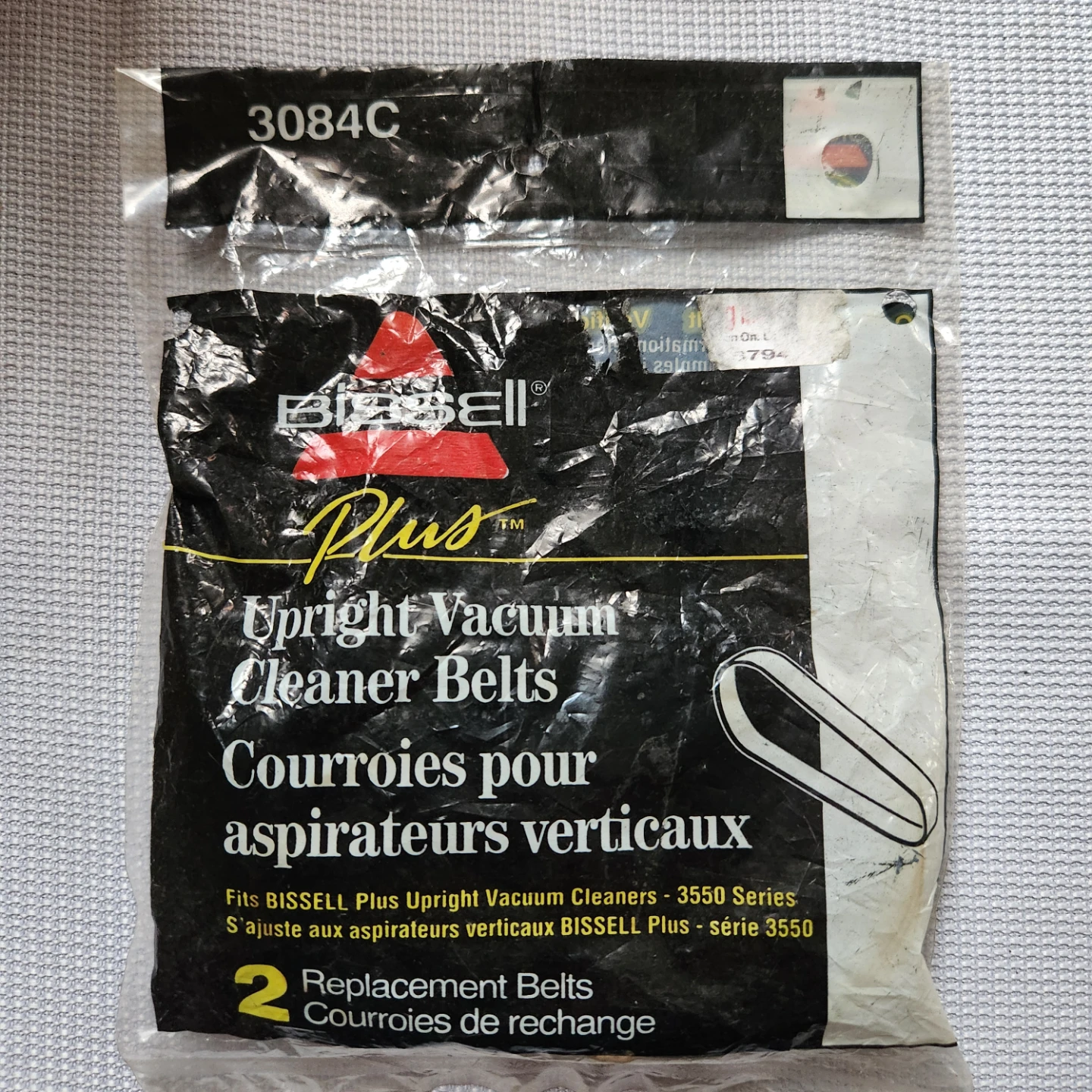BISSELL Plus Upright Vacuum Cleaner Replacement Belts (2 count)