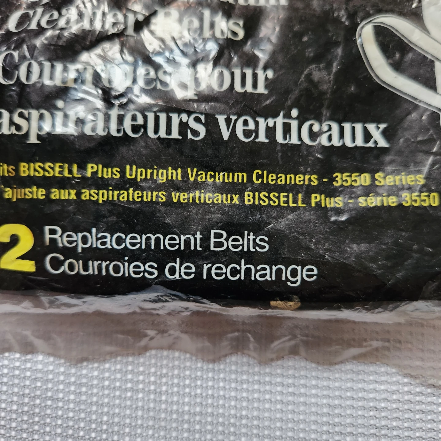 BISSELL Plus Upright Vacuum Cleaner Replacement Belts (2 count) - photo 2