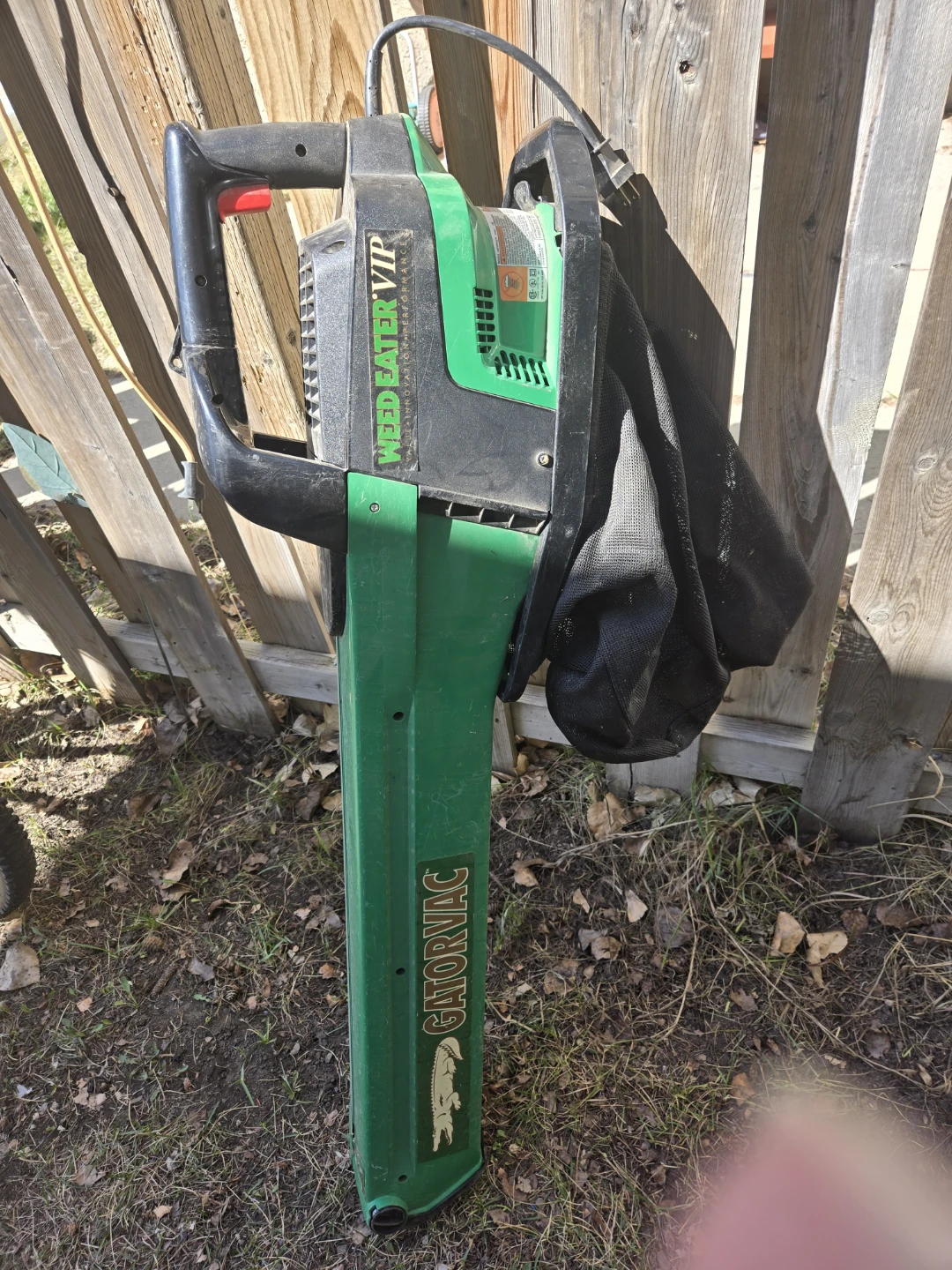 Yard Force GATORVAC VIP Leaf Blower Vac Mulcher - photo 3