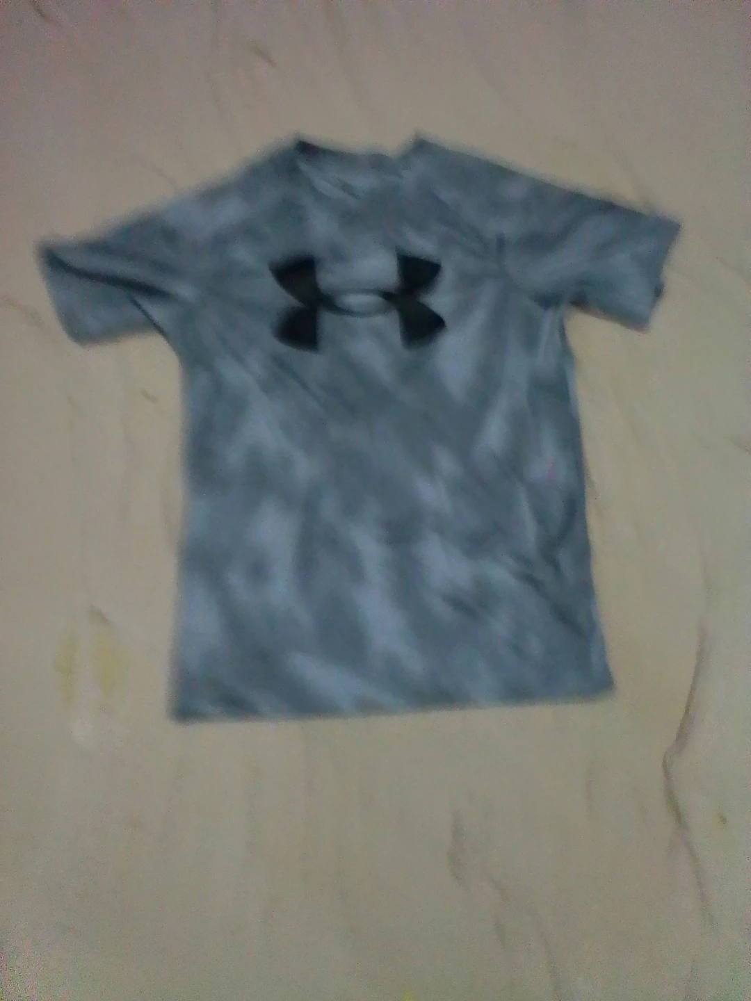 Under Armour Men's Gray Tie-Dye T-Shirt
