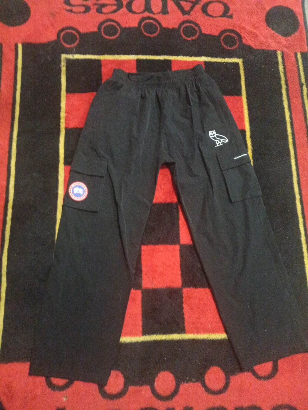 Canada Goose Black Cargo Pants Size L