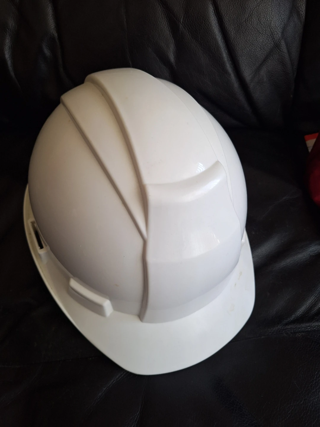 White Hard Hat