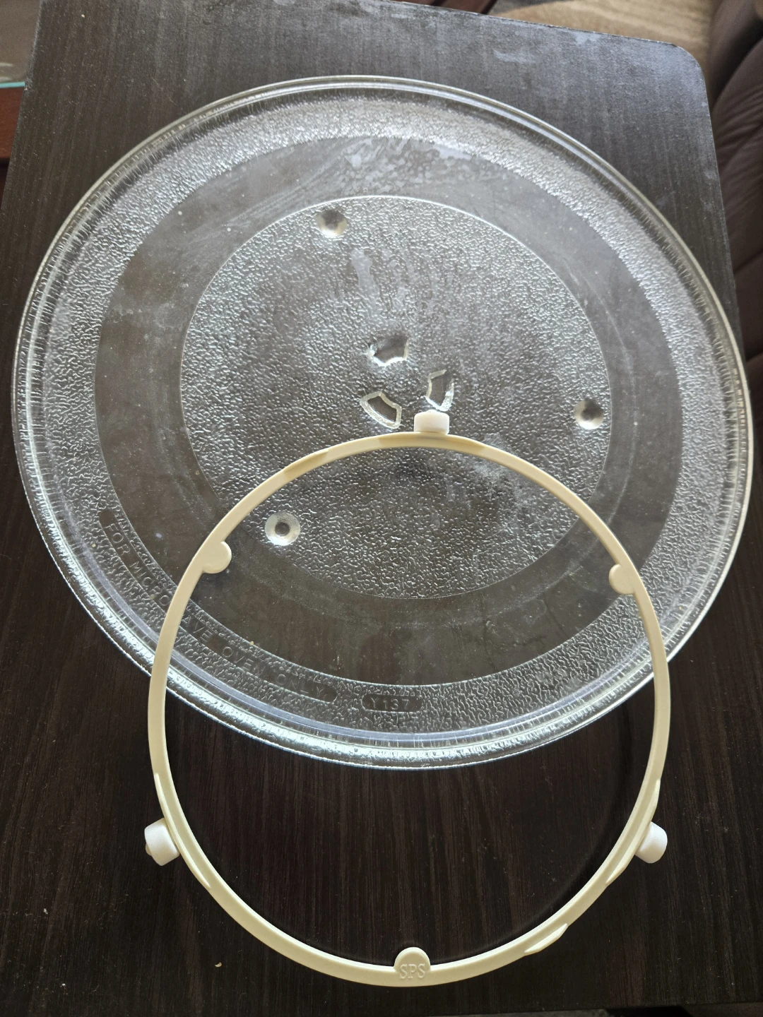 Microwave Plate and it's ring 🌱 - photo 2